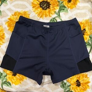 Trac Dark Blue Athletic Shorts S